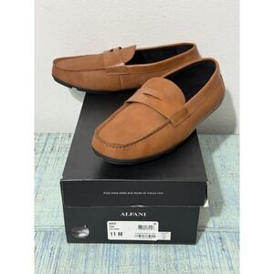 Alfani Iker Penny Driving Loafers Men's Size 11 Tan OUT OF STOCK
